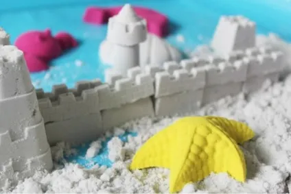 Diy як зробити вдома «місячний» пісок для ліплення та ігор ( «місячний» пісок ліплення) Diy як зробити вдома «місячний» пісок для ліплення та ігор
