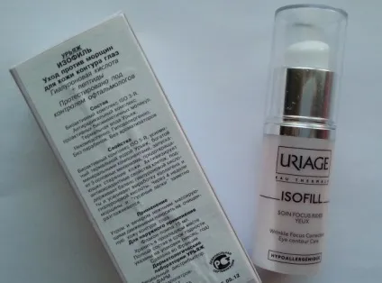 Для шкіри навколо очей - uriage isofill wrinkle focus correction eye contour care і mary kay timewise