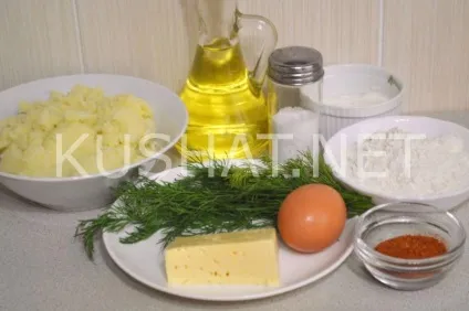 Картопляні котлети з сиром і кропом (картопляні) Картопляні котлети з сиром і кропом
