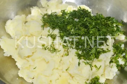 Картопляні котлети з сиром і кропом (котлети) Картопляні котлети з сиром і кропом