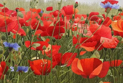 Картини, вишиті шовком по шовку (Вишивка шовком шовку) Картини, вишиті шовком по шовку