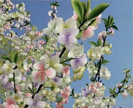 Картини, вишиті шовком по шовку (картини) Картини, вишиті шовком по шовку