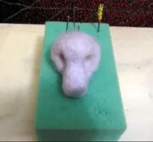 Етапи створення повстяної собачки - ярмарок майстрів - ручна робота, handmade (дріт) Етапи створення повстяної собачки - ярмарок майстрів - ручна робота, handmade