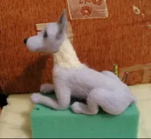 Етапи створення повстяної собачки - ярмарок майстрів - ручна робота, handmade (собачки) Етапи створення повстяної собачки - ярмарок майстрів - ручна робота, handmade