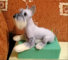 Етапи створення повстяної собачки - ярмарок майстрів - ручна робота, handmade (робота) Етапи створення повстяної собачки - ярмарок майстрів - ручна робота, handmade
