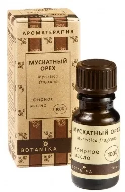 Ефірна олія мускатного горіха властивості, рецепти, протипоказання, ціна (ефірне) Ефірна олія мускатного горіха властивості, рецепти, протипоказання, ціна