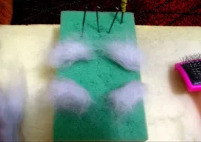 Етапи створення повстяної собачки - ярмарок майстрів - ручна робота, handmade (пластика) Етапи створення повстяної собачки - ярмарок майстрів - ручна робота, handmade