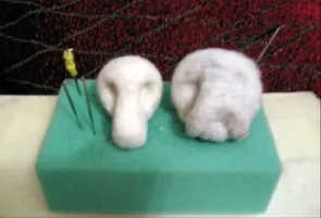 Етапи створення повстяної собачки - ярмарок майстрів - ручна робота, handmade (повстяна іграшка) Етапи створення повстяної собачки - ярмарок майстрів - ручна робота, handmade