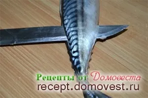 Економний спосіб оброблення скумбрії на філе - рецепти від домовеста (філе) Економний спосіб оброблення скумбрії на філе - рецепти від домовеста