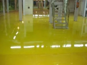 Епоксидна наливна підлога двухкомпонентное покриття