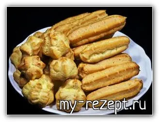 Еклери в домашніх умовах