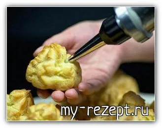 Еклери в домашніх умовах