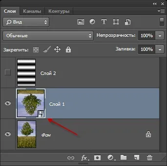 Ефект відображення у воді в photoshop