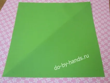 Ялинка орігамі з паперу поетапно своїми руками (орігамі) Ялинка орігамі з паперу поетапно своїми руками