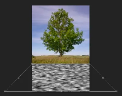 Ефект відображення у воді в photoshop