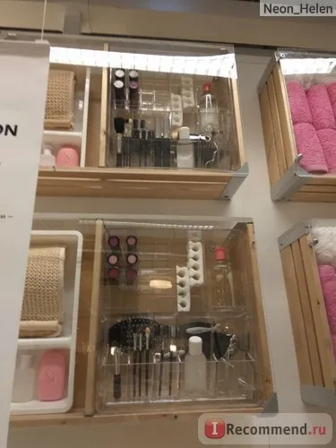 Годморгон ящик з відділеннями, прозорий Ікея ikea - «на даний момент це мій ідеальний спосіб