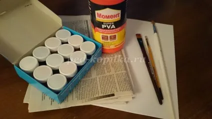 Гриби з паперу своїми руками