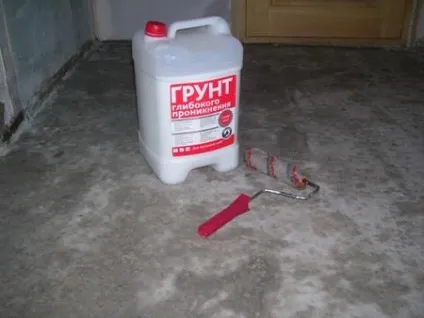 Грунтовка перед стяжкою підлоги відео-інструкція, особливості грунтування цементних покриттів, фото (перед) Грунтовка перед стяжкою підлоги відео-інструкція, особливості грунтування цементних покриттів, фото