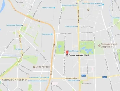 Міська поліклініка № 48 московського району, Харків, Басейна вулиця (району) Міська поліклініка № 48 московського району, Харків, Басейна вулиця