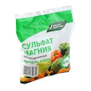 Інструкція по застосуванню добрива сульфат магнію, склад, ціна (інструкція із застосування добрива сульфат магнію) Інструкція по застосуванню добрива сульфат магнію, склад, ціна