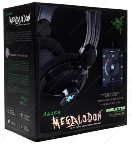 Ігрова гарнітура razer megalodon - огляд і тестування (megalodon) Ігрова гарнітура razer megalodon - огляд і тестування