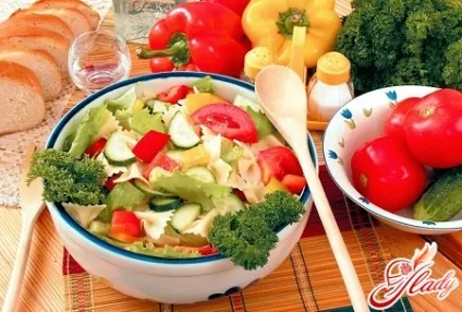 Італійський салат з макаронами - найкраща страва на вашому столі (блюдо) Італійський салат з макаронами - найкраща страва на вашому столі
