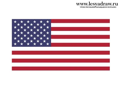Як намалювати прапор сша олівцем поетапно - уроки малювання - корисне на artsphera (мотив) Як намалювати прапор сша олівцем поетапно - уроки малювання - корисне на artsphera