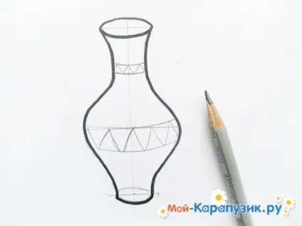 Як намалювати вазу кольоровими олівцями поетапно (вазу) Як намалювати вазу кольоровими олівцями поетапно