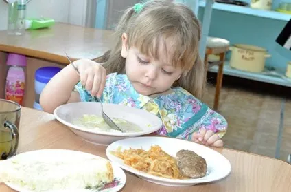 Яке меню повинно бути в яслах (яслах) Яке меню повинно бути в яслах
