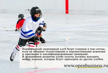 Як відкрити свій хокейний клуб (свою справу) Як відкрити свій хокейний клуб