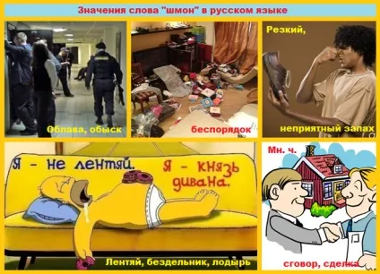 Яке походження слова - шмон