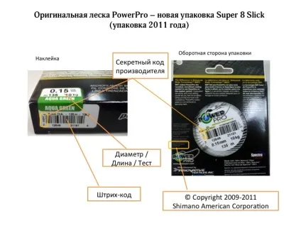 Як відрізнити підробку power pro