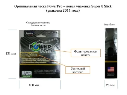Як відрізнити підробку power pro