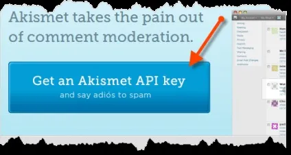 Як отримати api ключ плагіна akismet безкоштовно (akismet) Як отримати api ключ плагіна akismet безкоштовно