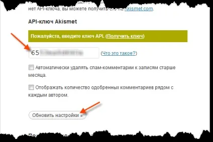 Як отримати api ключ плагіна akismet безкоштовно (отримати) Як отримати api ключ плагіна akismet безкоштовно