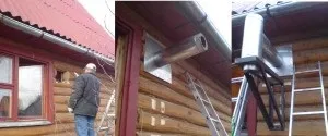 Як зробити димар через стіну своїми руками (своїми) Як зробити димар через стіну своїми руками