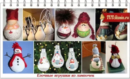 Як зробити ялинкові іграшки зі старих лампочок (ялинка) Як зробити ялинкові іграшки зі старих лампочок