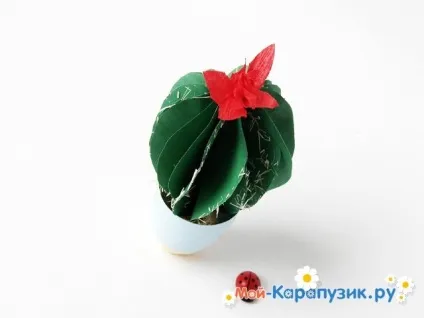 Як зробити кактус з паперу своїми руками (паперу) Як зробити кактус з паперу своїми руками
