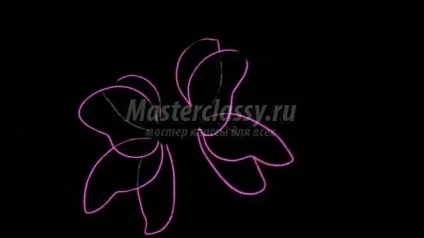 Як зробити світяться крила майстер-клас з покроковими фото