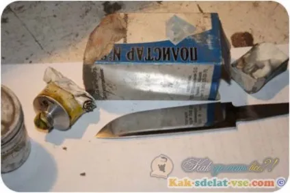 Як зробити ніж своїми руками покрокова інструкція - як зробити в домашніх умовах