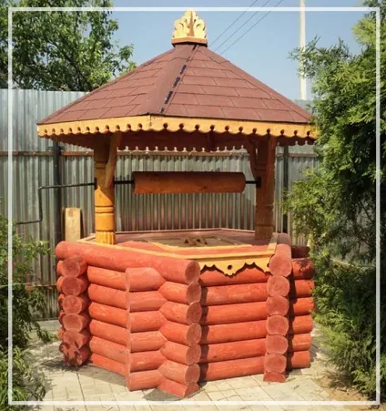 Як зробити оголовок колодязя своїми руками і обладнання (оголовок) Як зробити оголовок колодязя своїми руками і обладнання