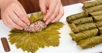 Як зберегти виноградне листя для долми - прості способи (листя) Як зберегти виноградне листя для долми - прості способи