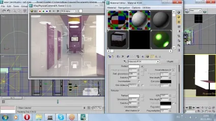 Як створити скло в v-ray