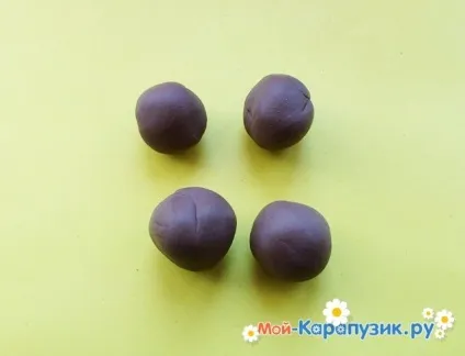 Як зліпити ведмедя з пластиліну (ведмедя) Як зліпити ведмедя з пластиліну