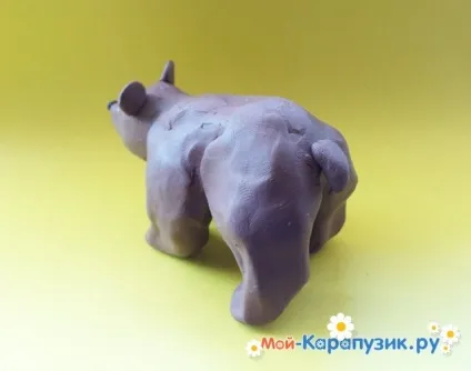 Як зліпити ведмедя з пластиліну (пластиліну) Як зліпити ведмедя з пластиліну