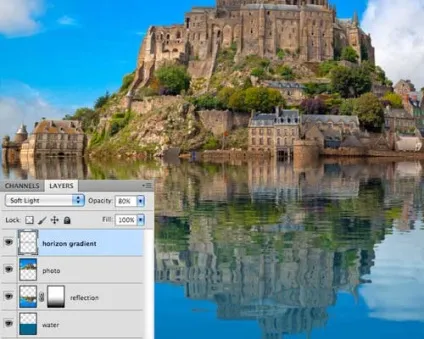 Як створити в photoshop реалістичне відображення на воді (створити) Як створити в photoshop реалістичне відображення на воді