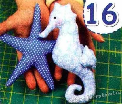Як зшити морського коника і зірку своїми руками (морського) Як зшити морського коника і зірку своїми руками