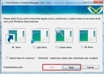 Як прибрати стрілочки на ярликах і іконах в windows 7, xp (ярликах) Як прибрати стрілочки на ярликах і іконах в windows 7, xp