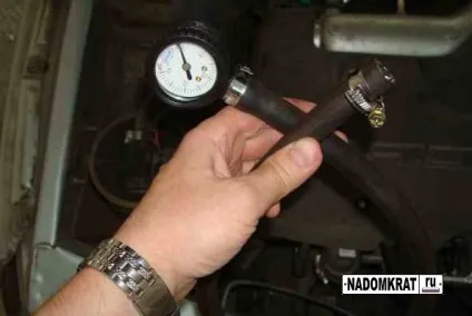 Як заміряти тиск у паливній рампі ВАЗ 2114 перевірка монометром (перевірка) Як заміряти тиск у паливній рампі ВАЗ 2114 перевірка монометром