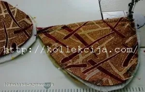 Кімнатні тапочки своїми руками